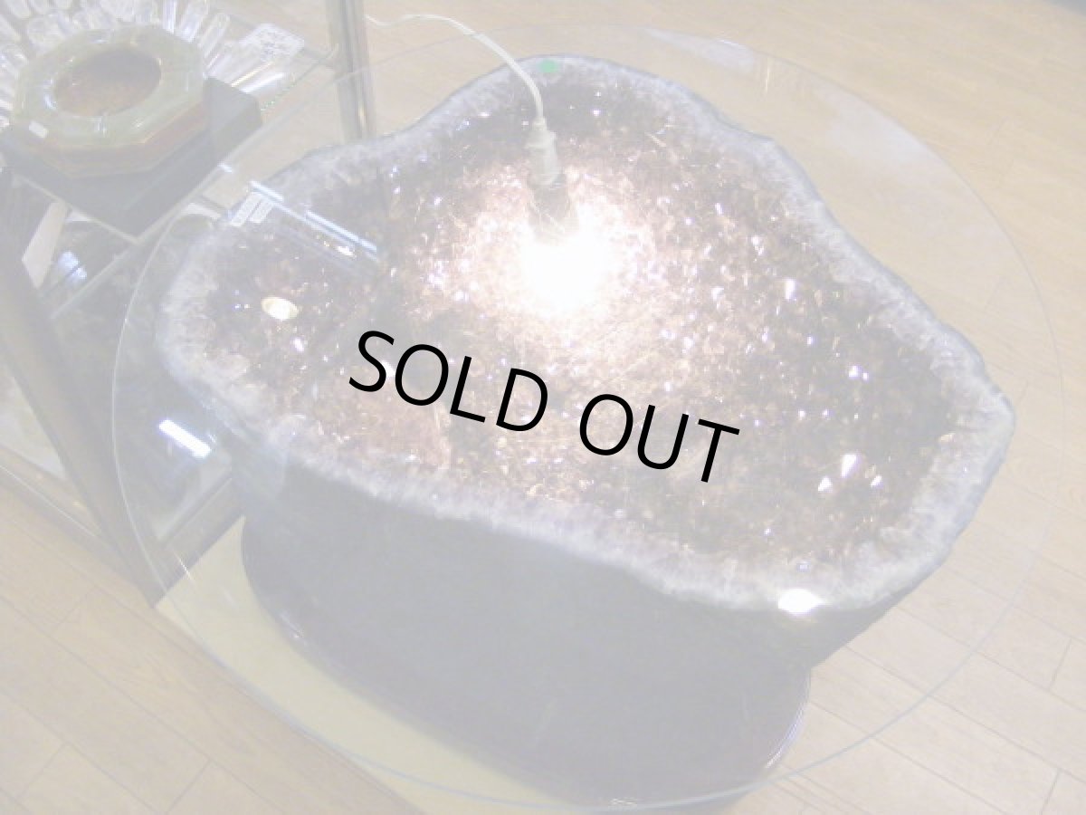 画像6: アメジスト晶洞テーブル大 (6)