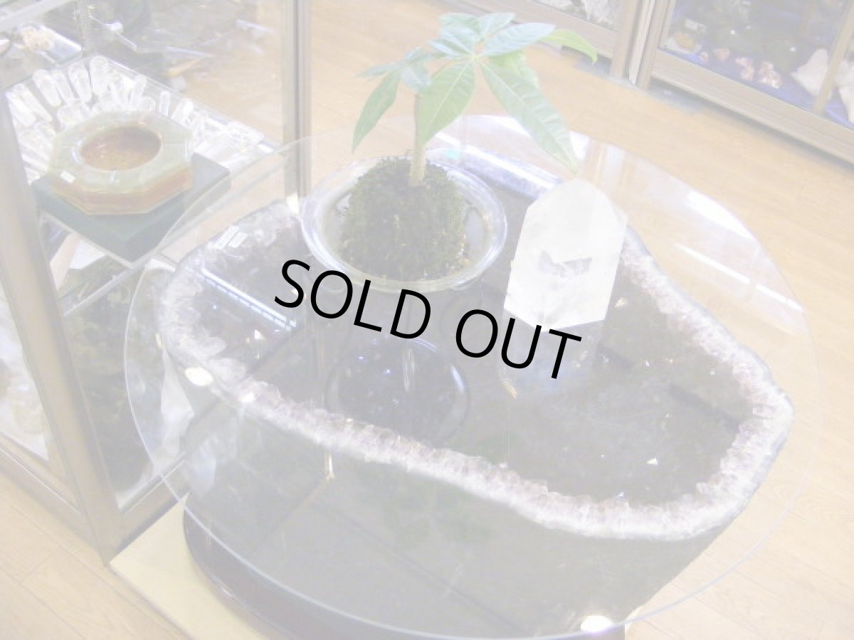 画像7: アメジスト晶洞テーブル大 (7)