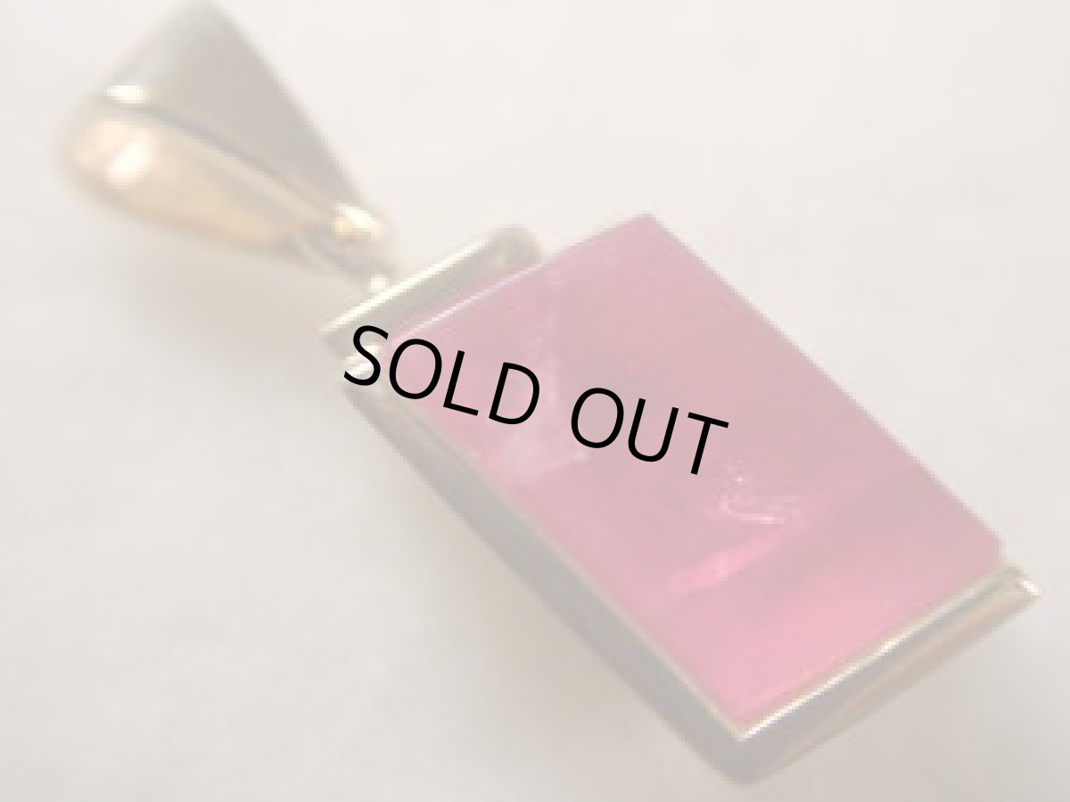 画像4: Ｋ14コロラド産ロードクロサイトペンダントＧ (4)