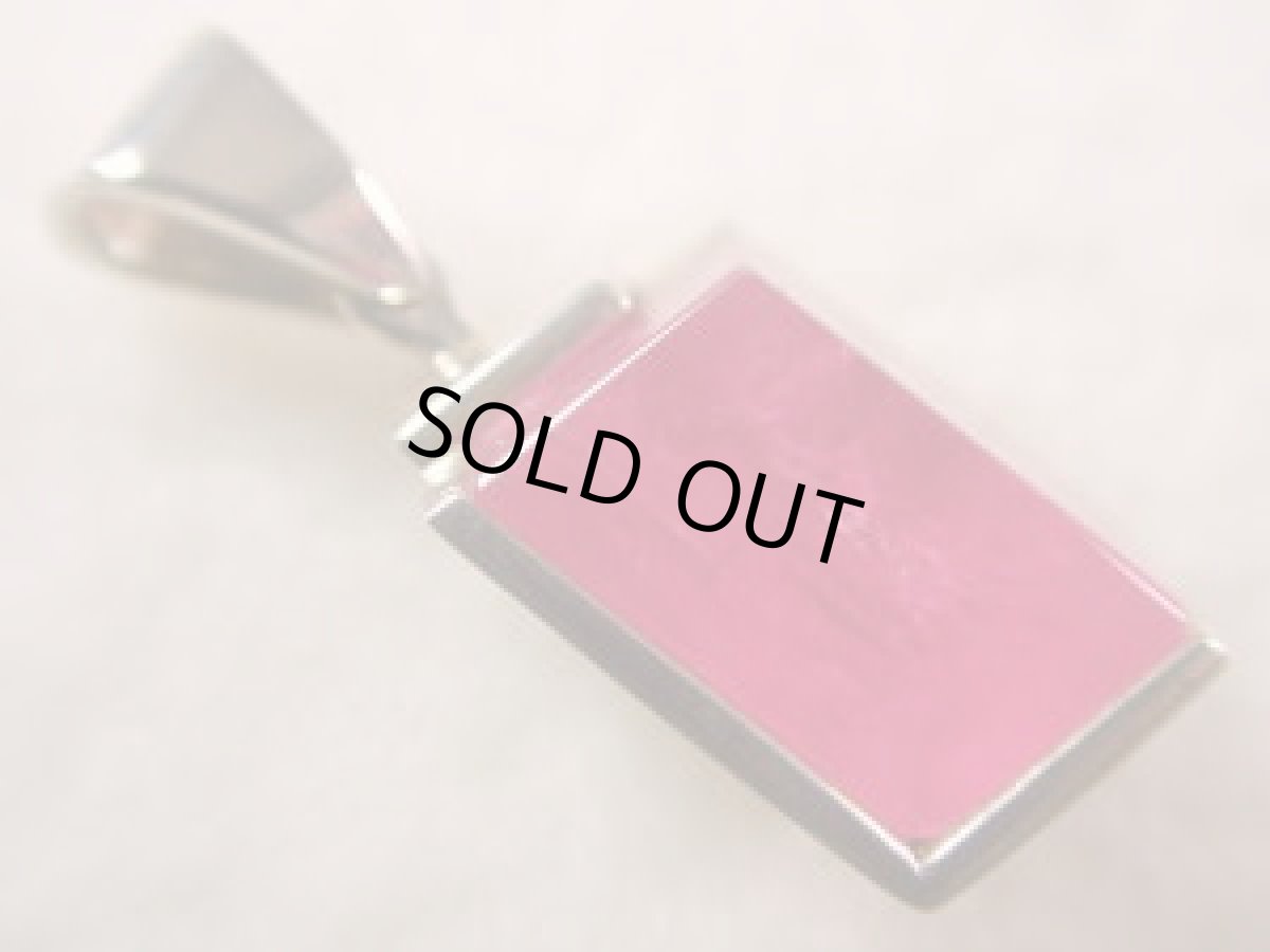 画像3: 925SVコロラド産ロードクロサイトペンダントＢ (3)