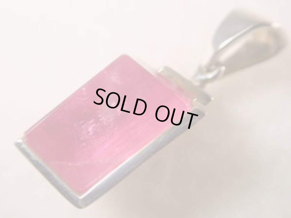 画像4: 925SVコロラド産ロードクロサイトペンダントＢ (4)