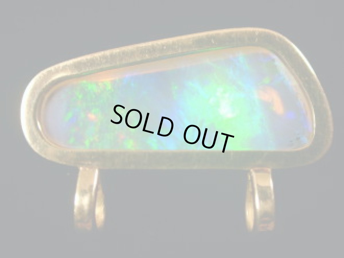 画像3: Ｋ18ヤワ産オパールペンダント (3)