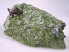画像2: 緑簾石上の自然銅Ｂ (2)
