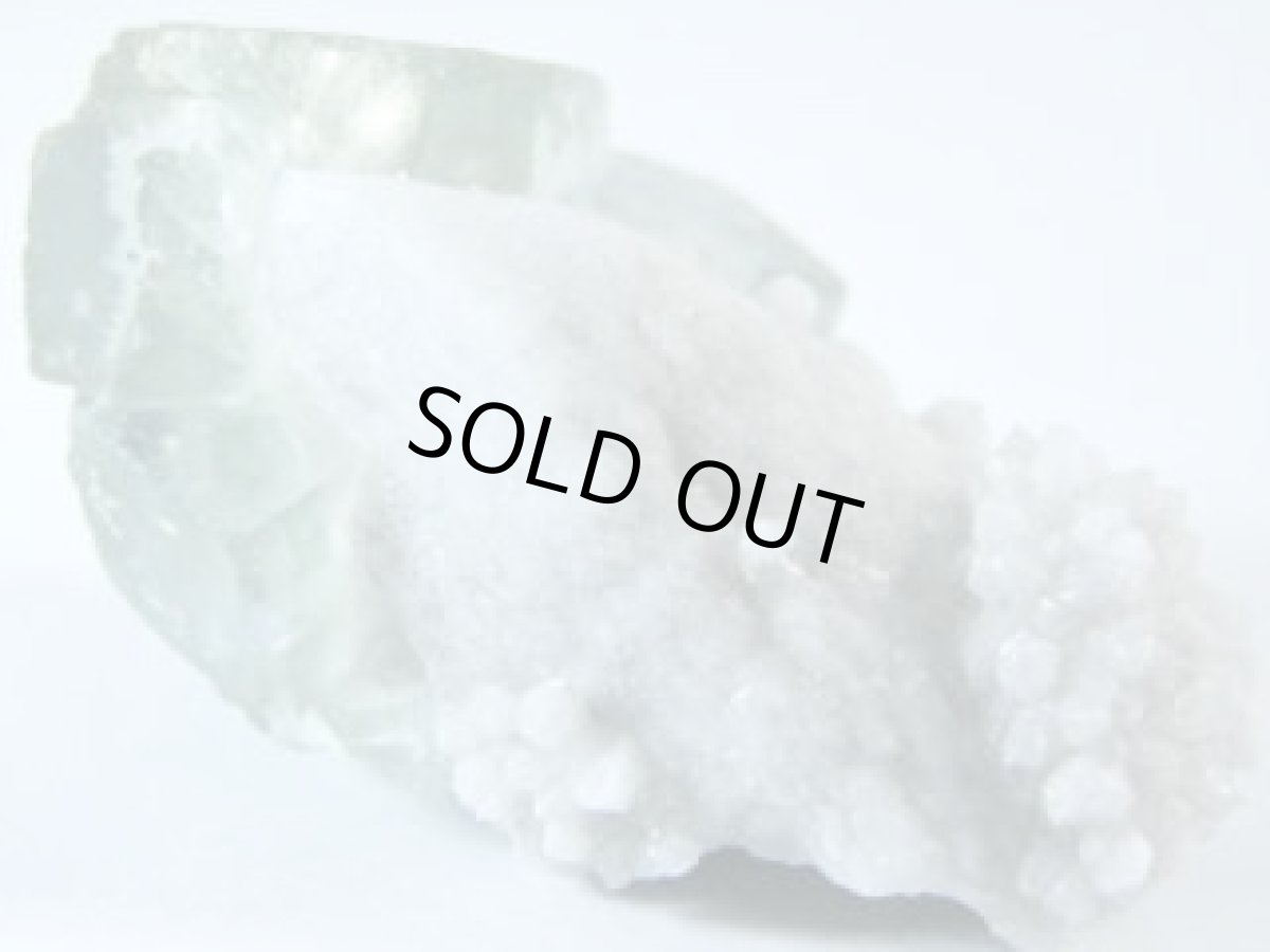 画像4: 内モンゴル産フローライト／水晶Ｂ (4)