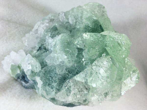 湖南産ブルーグリーンフローライト大 - セルフクリエイション