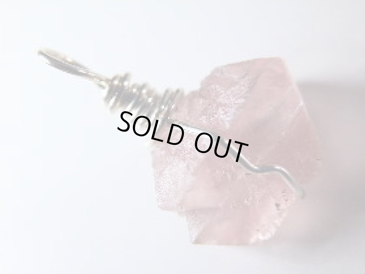 画像2: スイス産ピンクフローライトペンダントＡ (2)