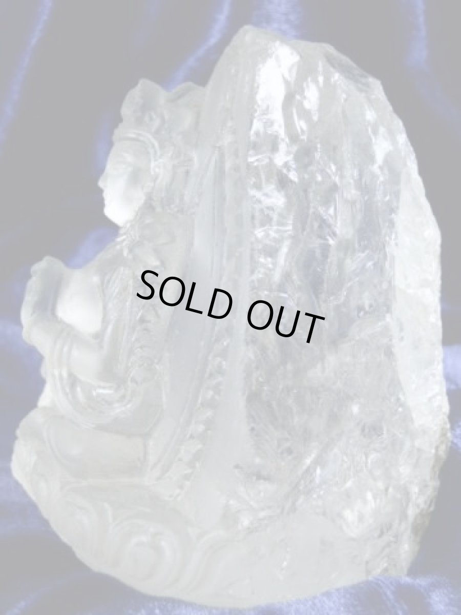 画像2: ヒマラヤ水晶仏像Ｂ (2)