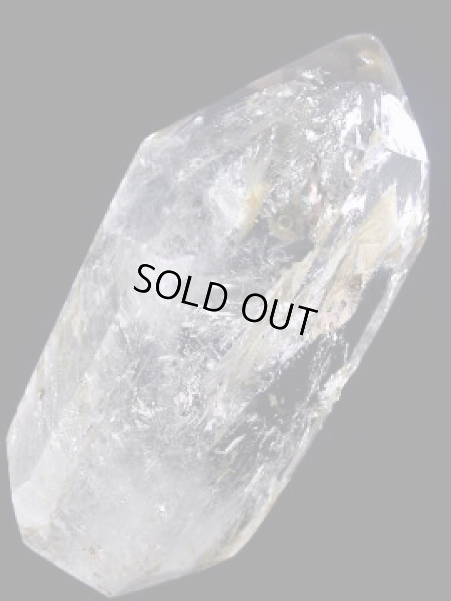 画像7: マダガスカル産水入り水晶磨きポイント大Ａ (7)