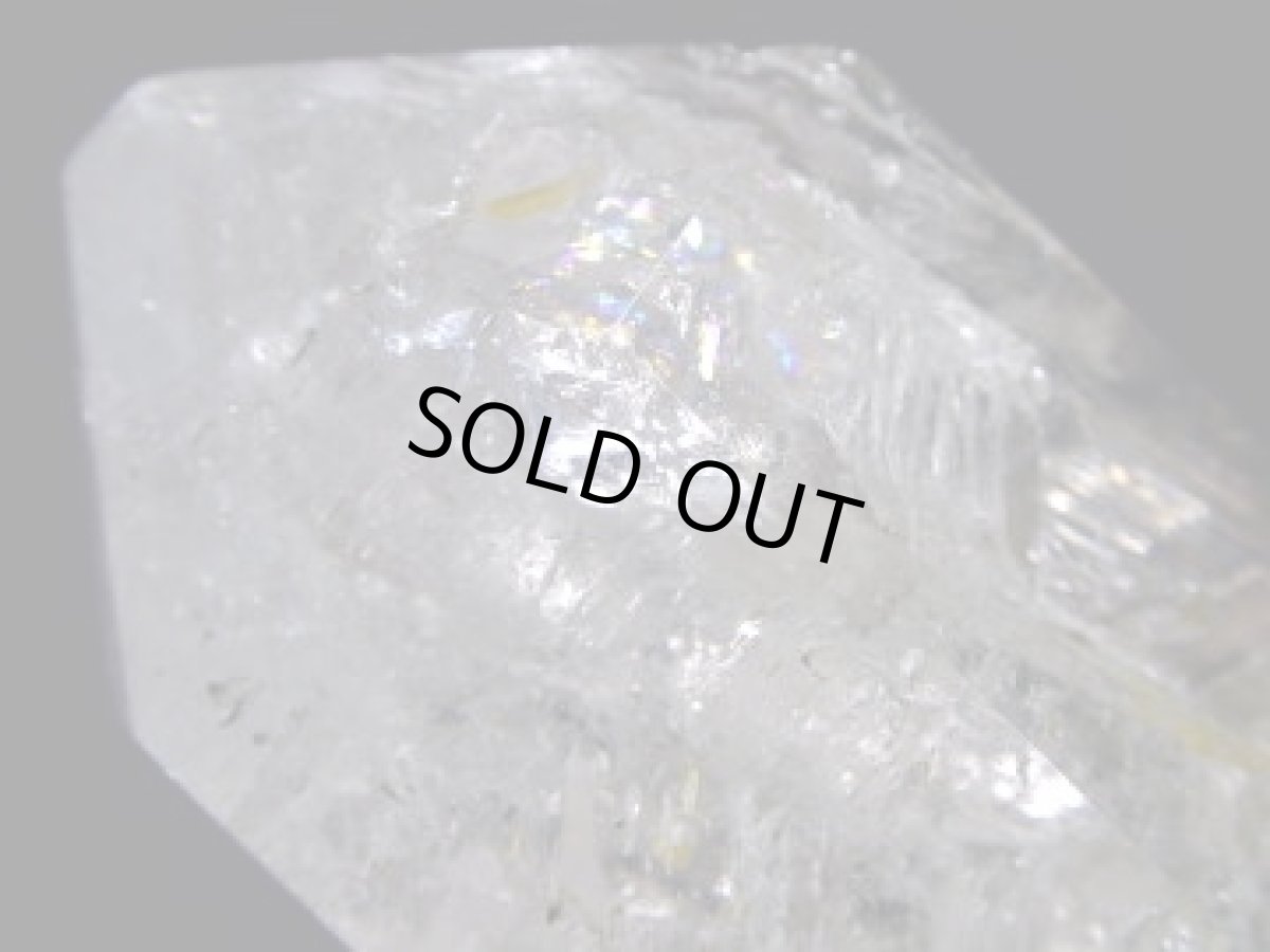 画像6: マダガスカル産水入り水晶磨きポイント大Ｂ (6)