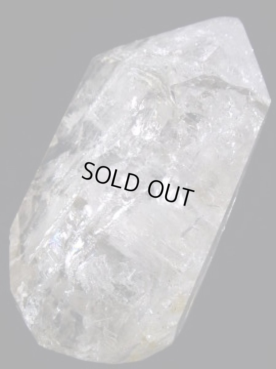 画像3: マダガスカル産水入り水晶磨きポイント大Ｂ (3)