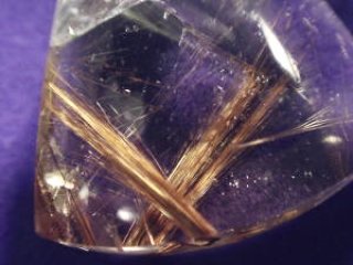 ブラジル産ルチル入り水晶 - セルフクリエイション