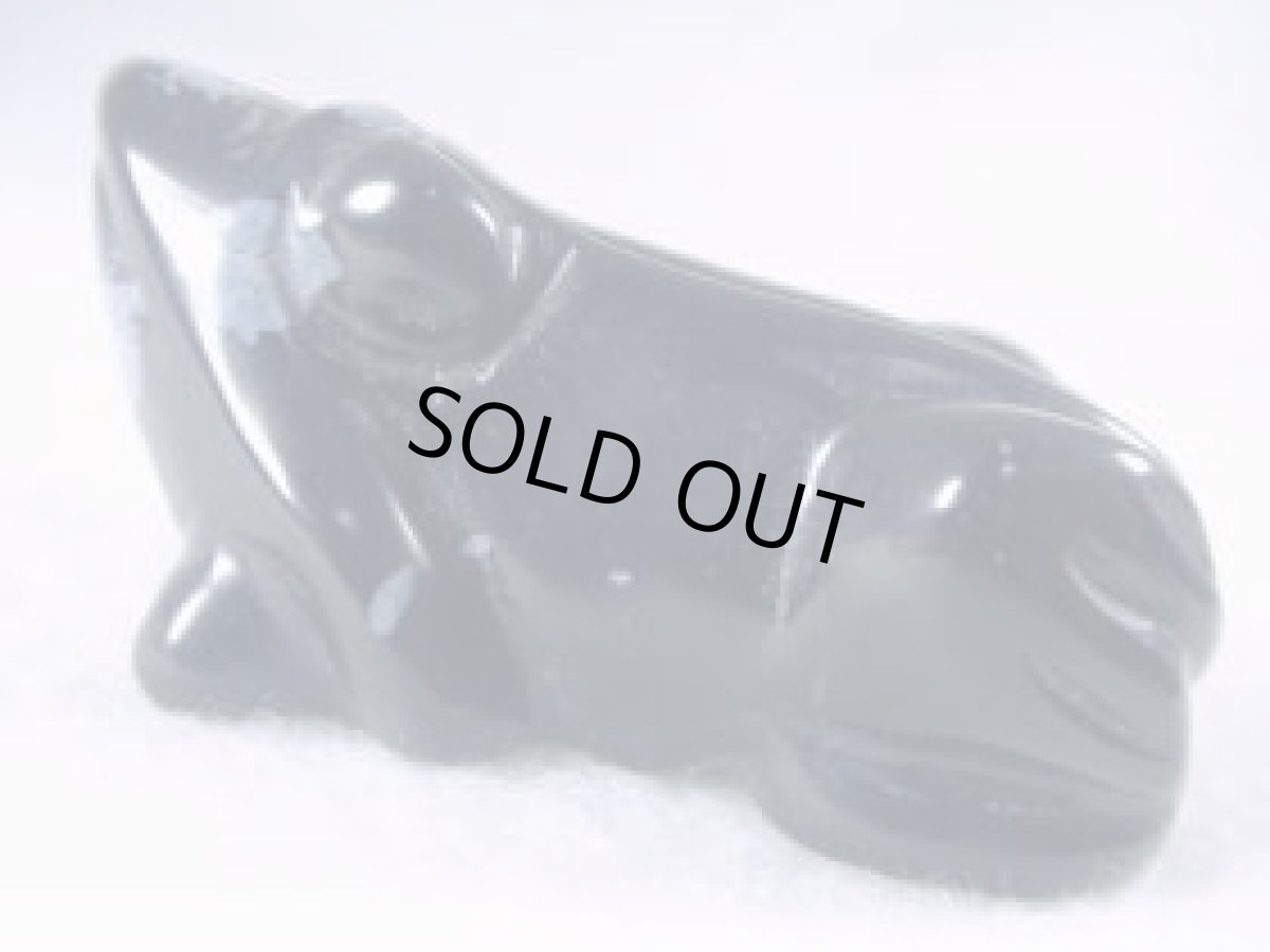 画像2: スノーフレークオブシディアンかえるA (2)