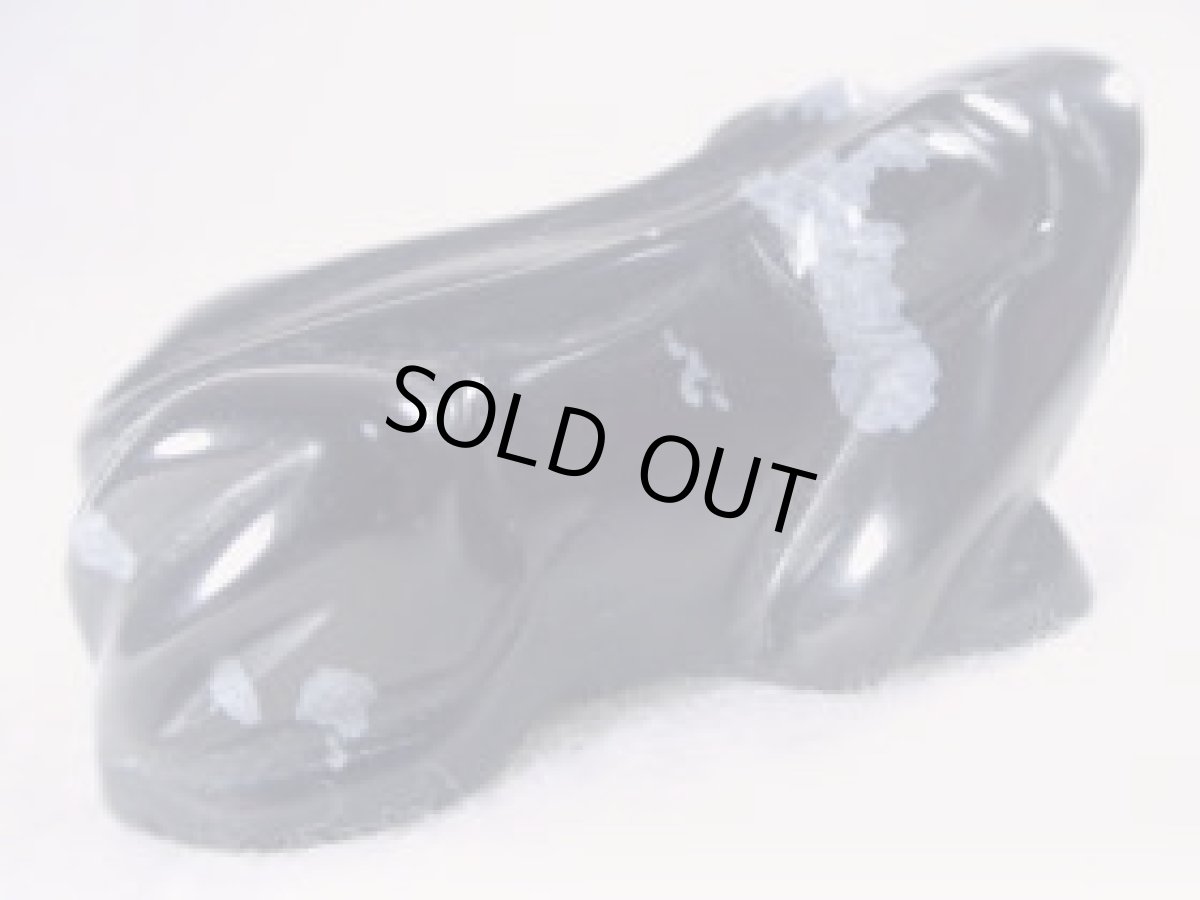 画像3: スノーフレークオブシディアンかえるA (3)