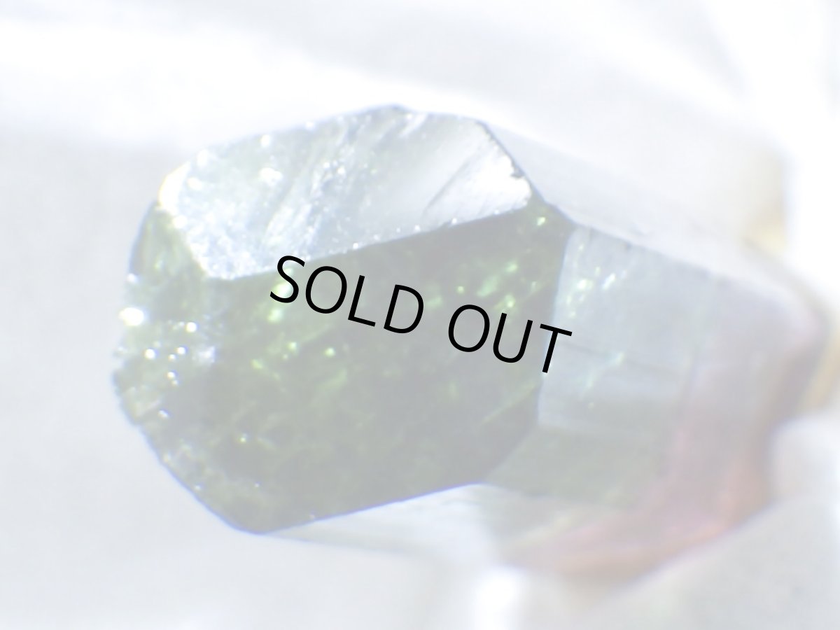 画像4: Ｋ10バイカラートルマリン結晶ペンダント (4)