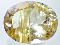 画像1: ゴールデンルチルクォーツカット石Ｂ　7.2ct (1)