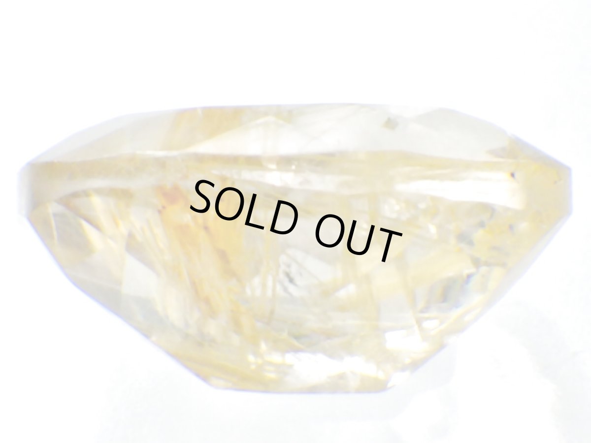 画像3: ゴールデンルチルクォーツカット石Ｂ　7.2ct (3)