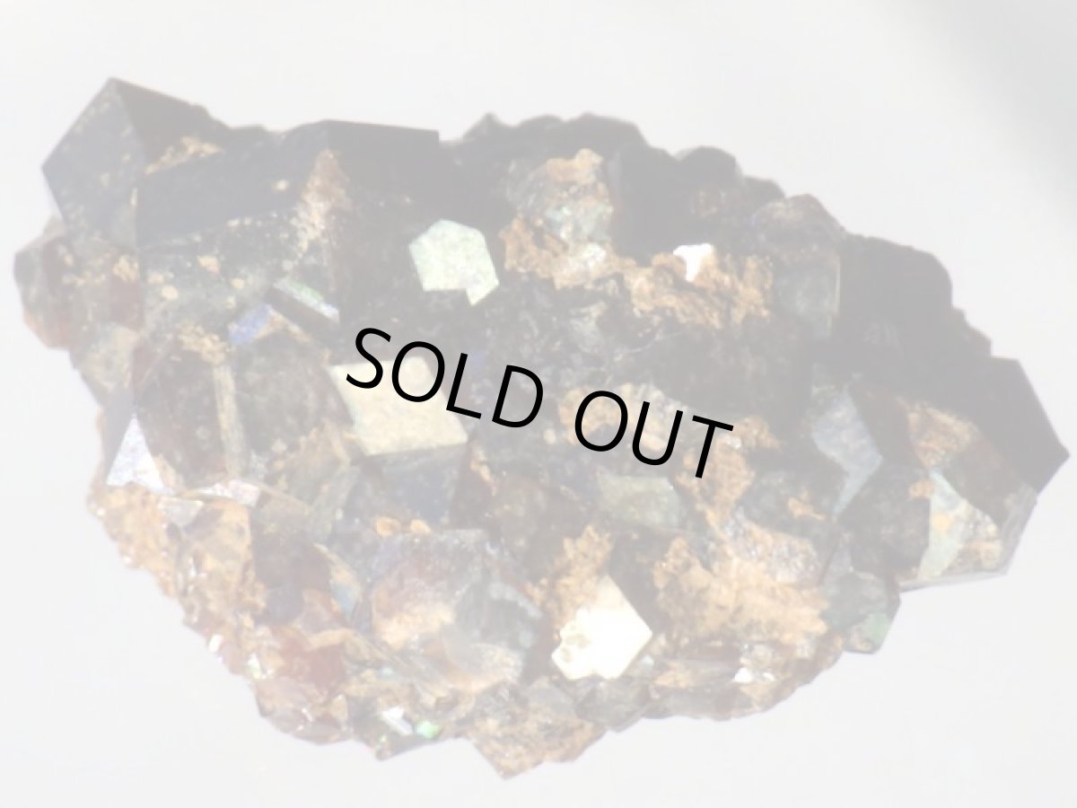 画像5: 天川産レインボーガーネットクラスターF (5)