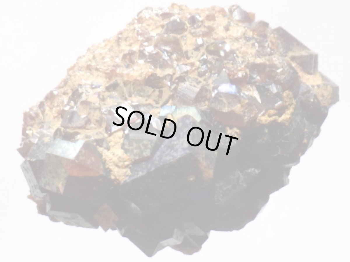 画像3: 天川産レインボーガーネットクラスターF (3)