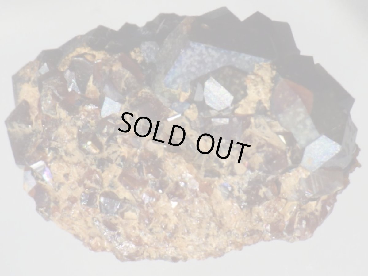 画像4: 天川産レインボーガーネットクラスターF (4)