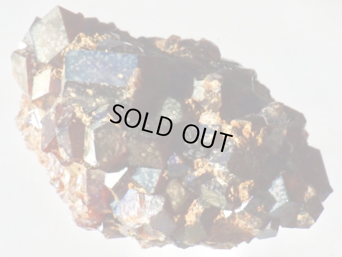 画像2: 天川産レインボーガーネットクラスターF (2)