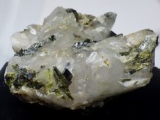 画像9: 福島県中津川産水晶／緑簾石 (9)