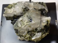画像3: 福島県中津川産水晶／緑簾石 (3)