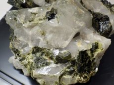 画像5: 福島県中津川産水晶／緑簾石 (5)
