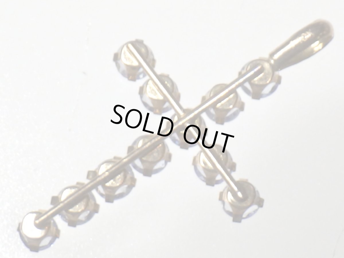 画像3: Ｋ14タンザナイトクロスペンダント (3)