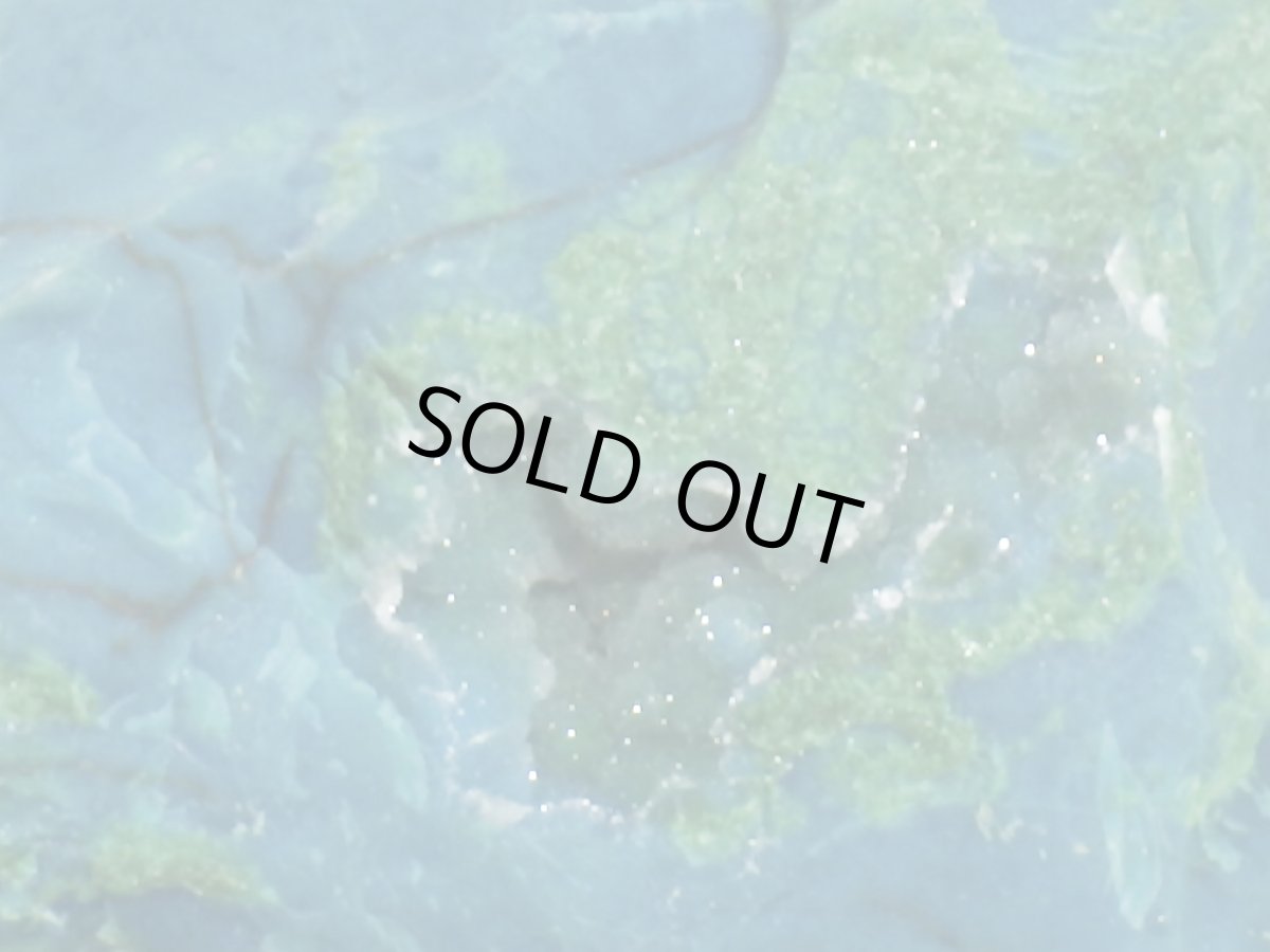 画像8: ペルー産クリソコラ／水晶Ｊ (8)