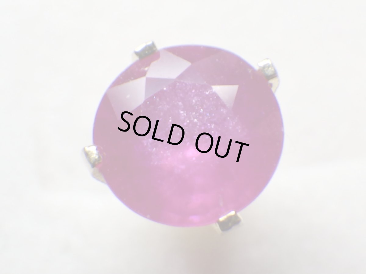 画像2: K14 ルビーピアス (2)