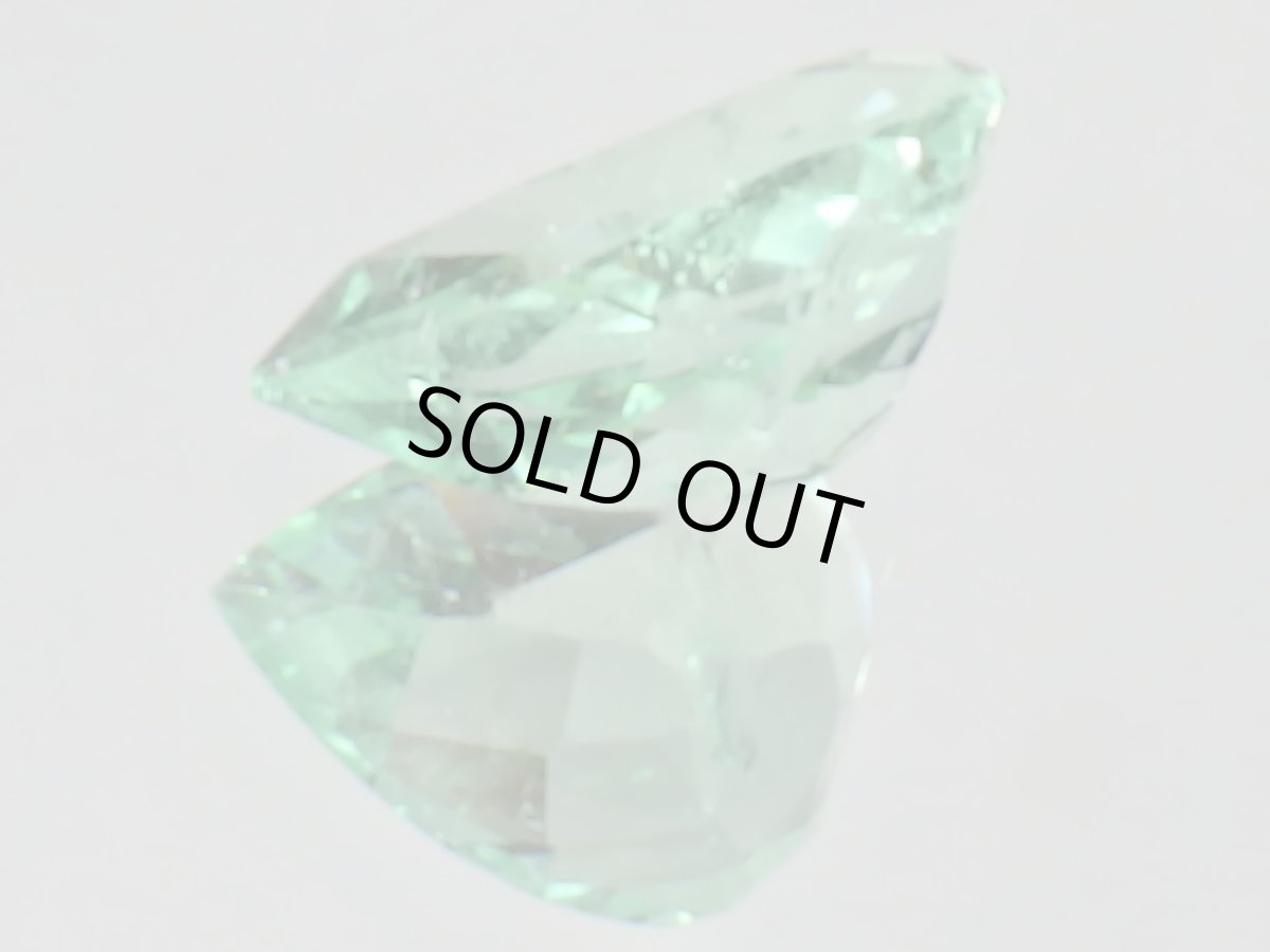 画像3: エメラルドカット石Ｄ　1.58ct (3)