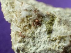 画像1: ネバダ産母岩付き金結晶Ｆ (1)