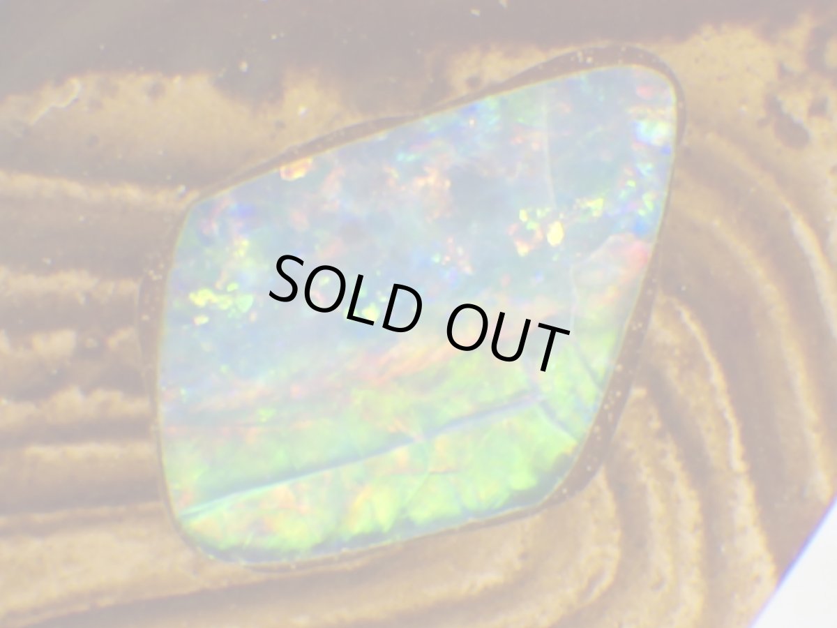 画像4: 象嵌オパールペンダントE (4)