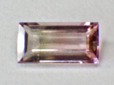 画像1: バイカラートルマリンカット石Ｆ　0.83ct (1)