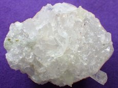 画像5: 中国産方沸石／水晶/葡萄石Ａ (5)