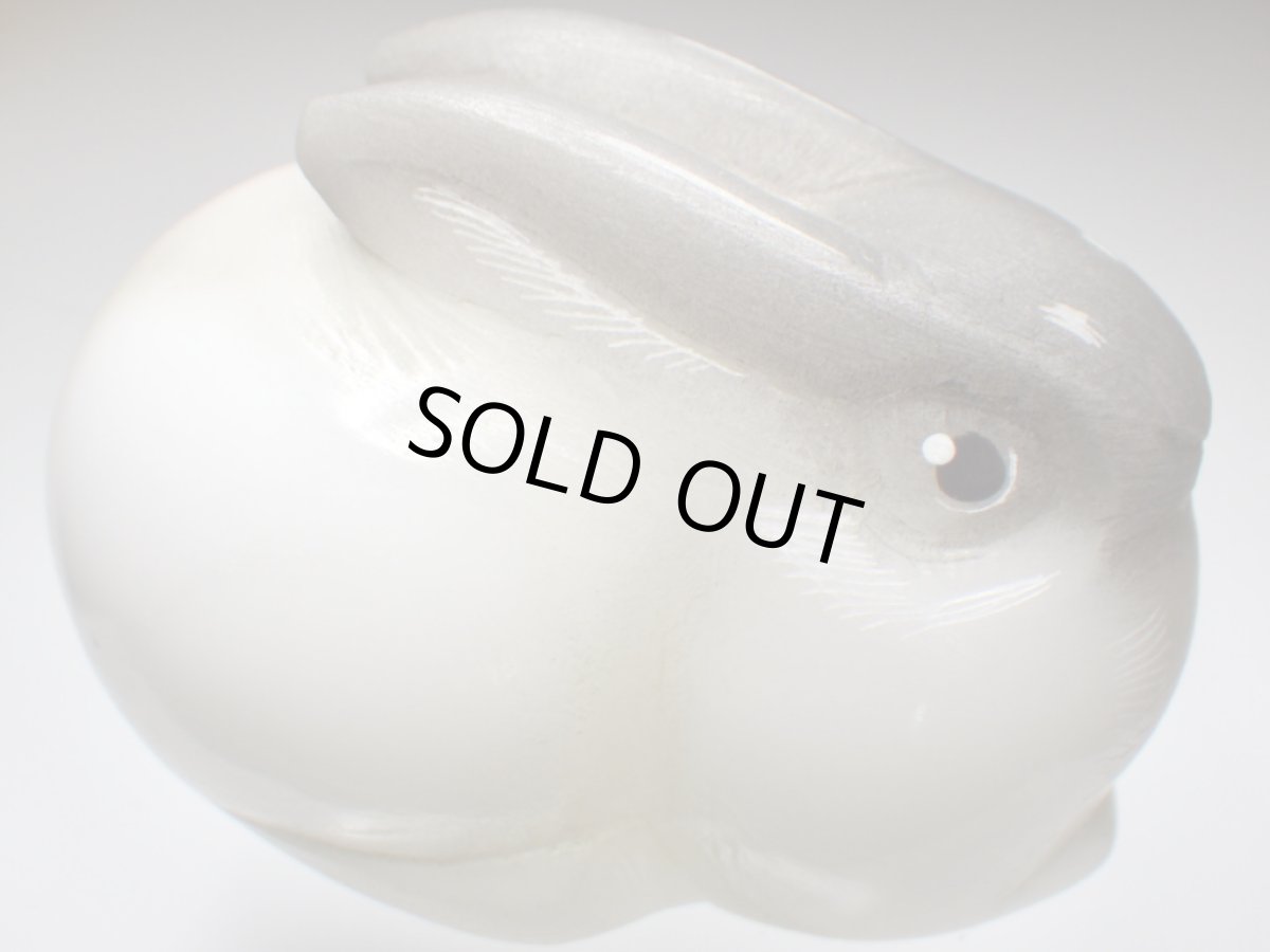 画像2: ホワイトオニキスうさぎ (2)