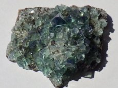 画像6: 強蛍光性蛍石母岩付クラスターＡ (6)