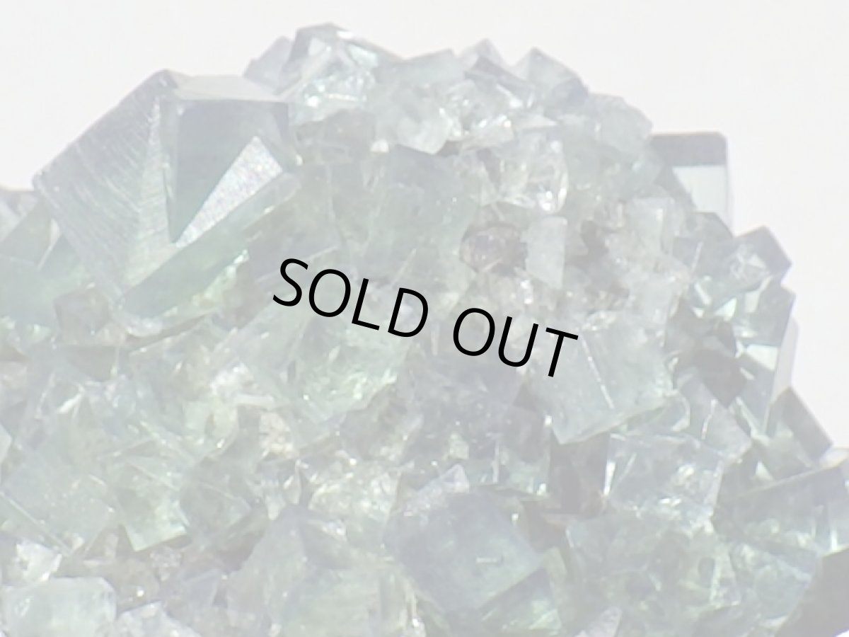 画像9: 強蛍光性蛍石母岩付クラスターＡ (9)