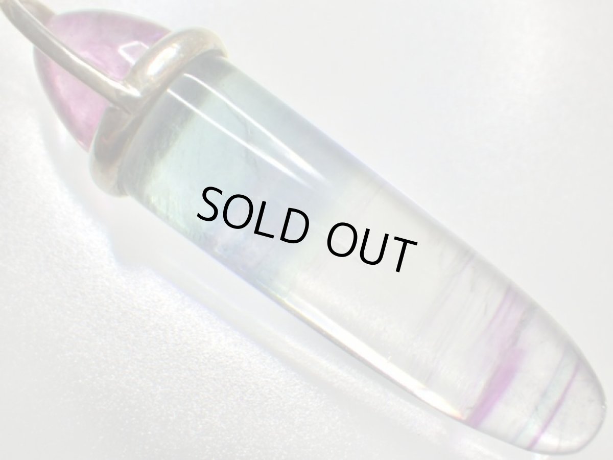 画像3: 925SVフローライトペンダントＤ (3)