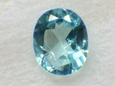 画像1: ブルーアパタイトカット石Ｂ　0.38ct (1)