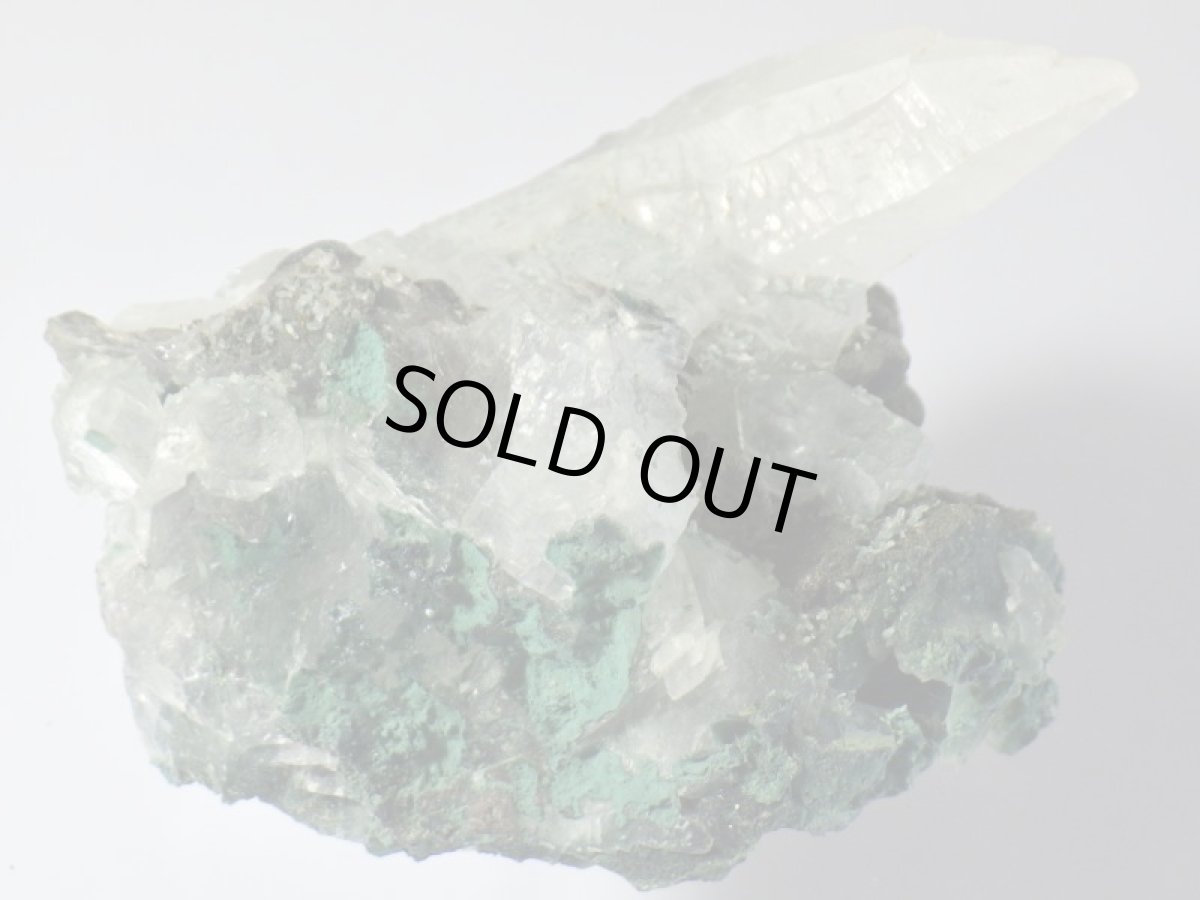 画像3: ブラジル産犬牙状カルサイト／フラワーアメジストＥ (3)