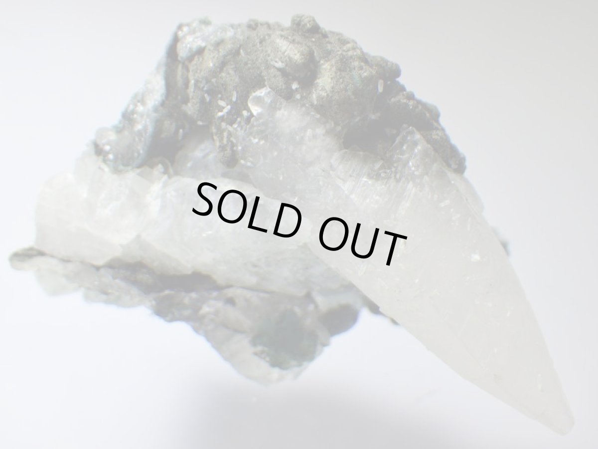 画像8: ブラジル産犬牙状カルサイト／フラワーアメジストＥ (8)