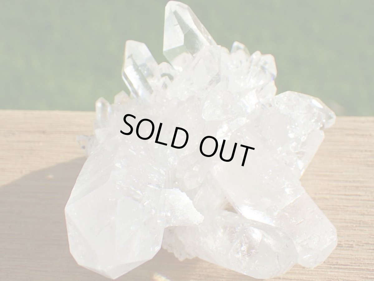 画像4: アーカンソー産クォーツクラスターＣ (4)