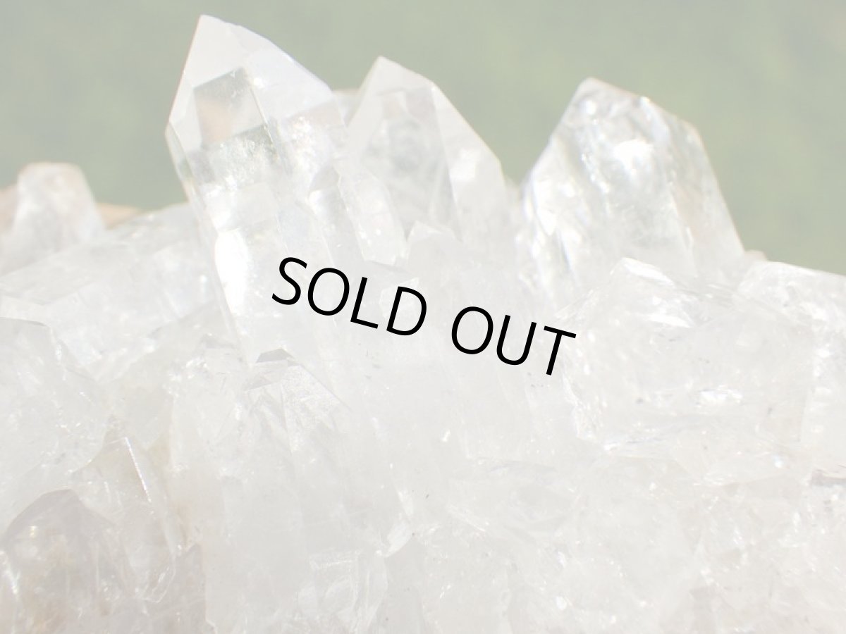 画像5: アーカンソー産クォーツクラスターＢ (5)