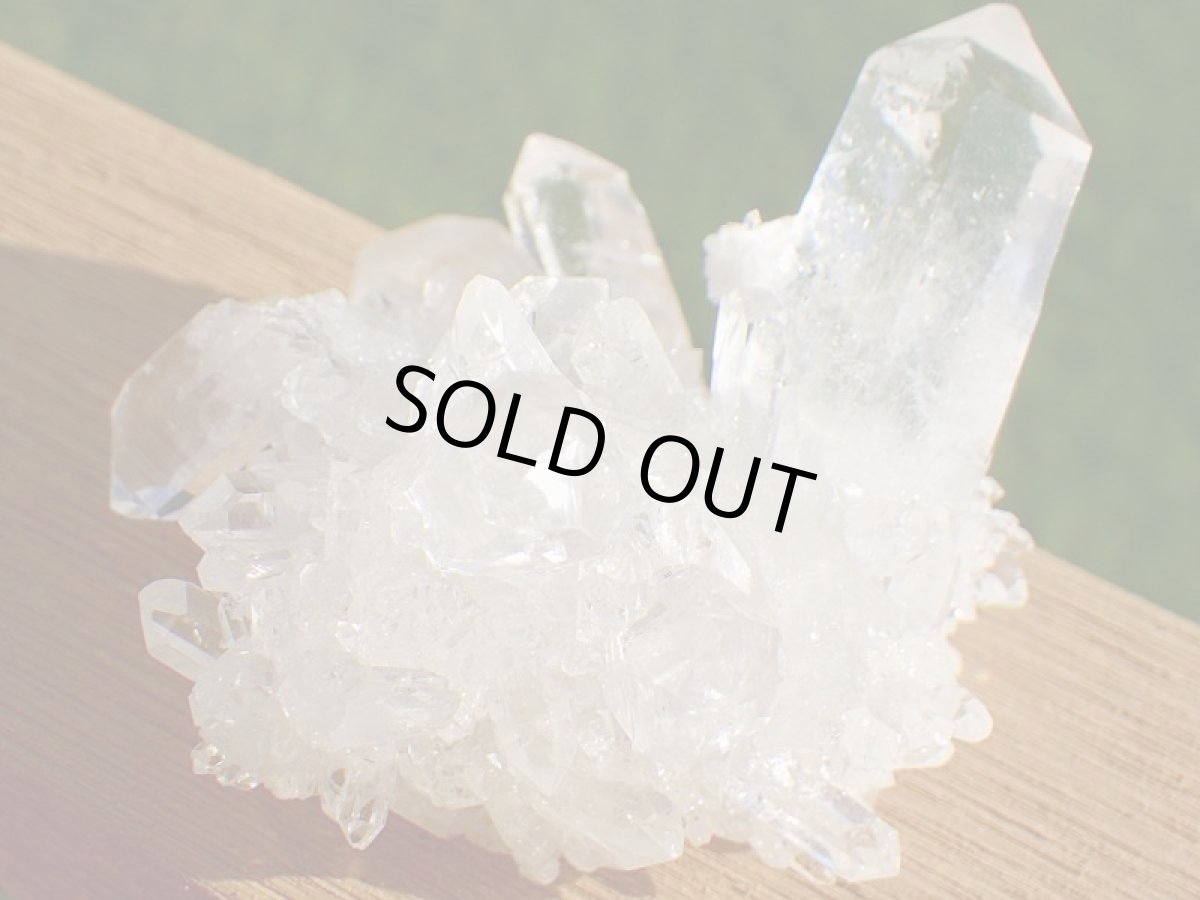 画像3: アーカンソー産クォーツクラスターＣ (3)