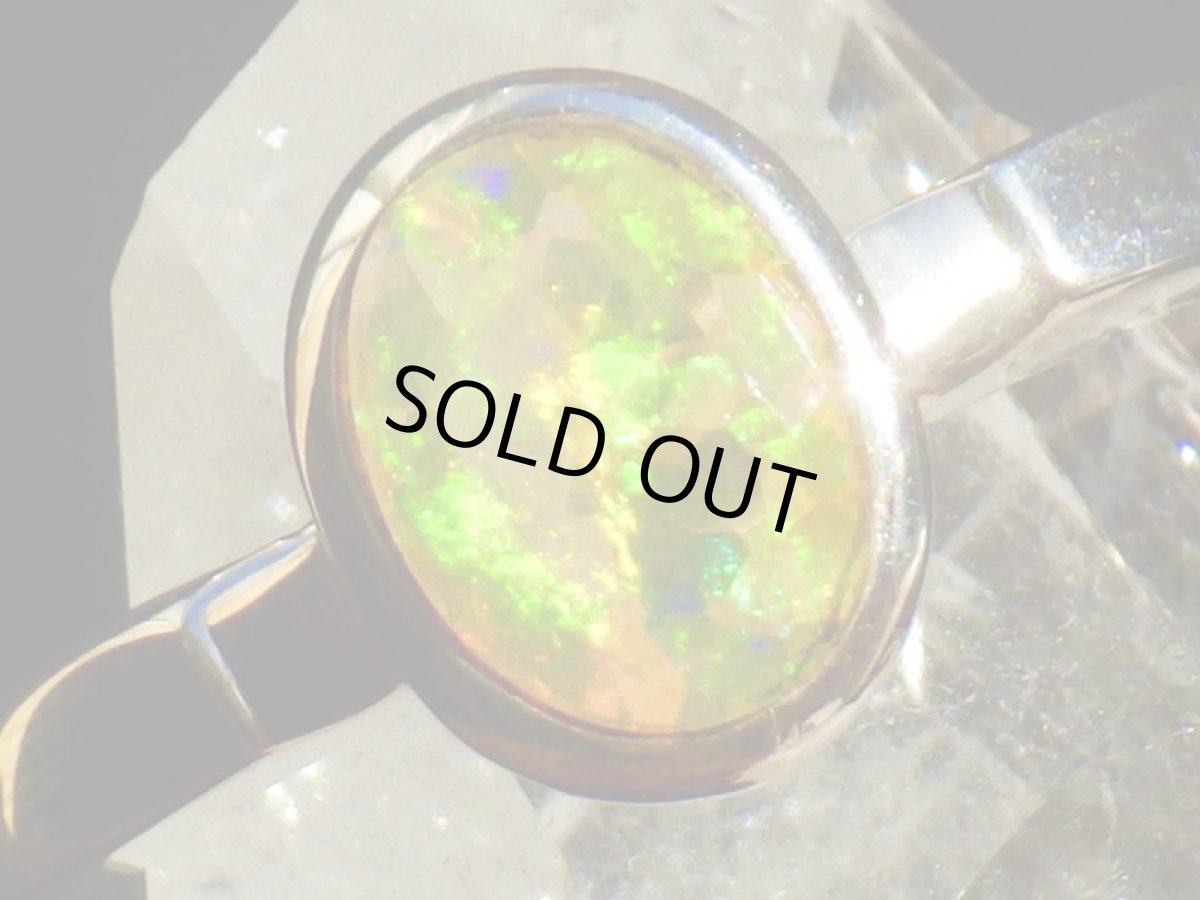 画像3: 925SVエチオピアオパールリングＢ (3)