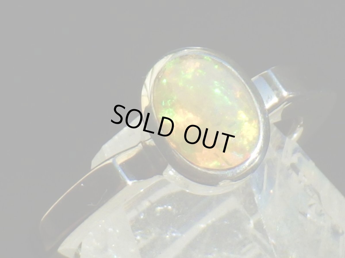 画像4: 925SVエチオピアオパールリングＢ (4)