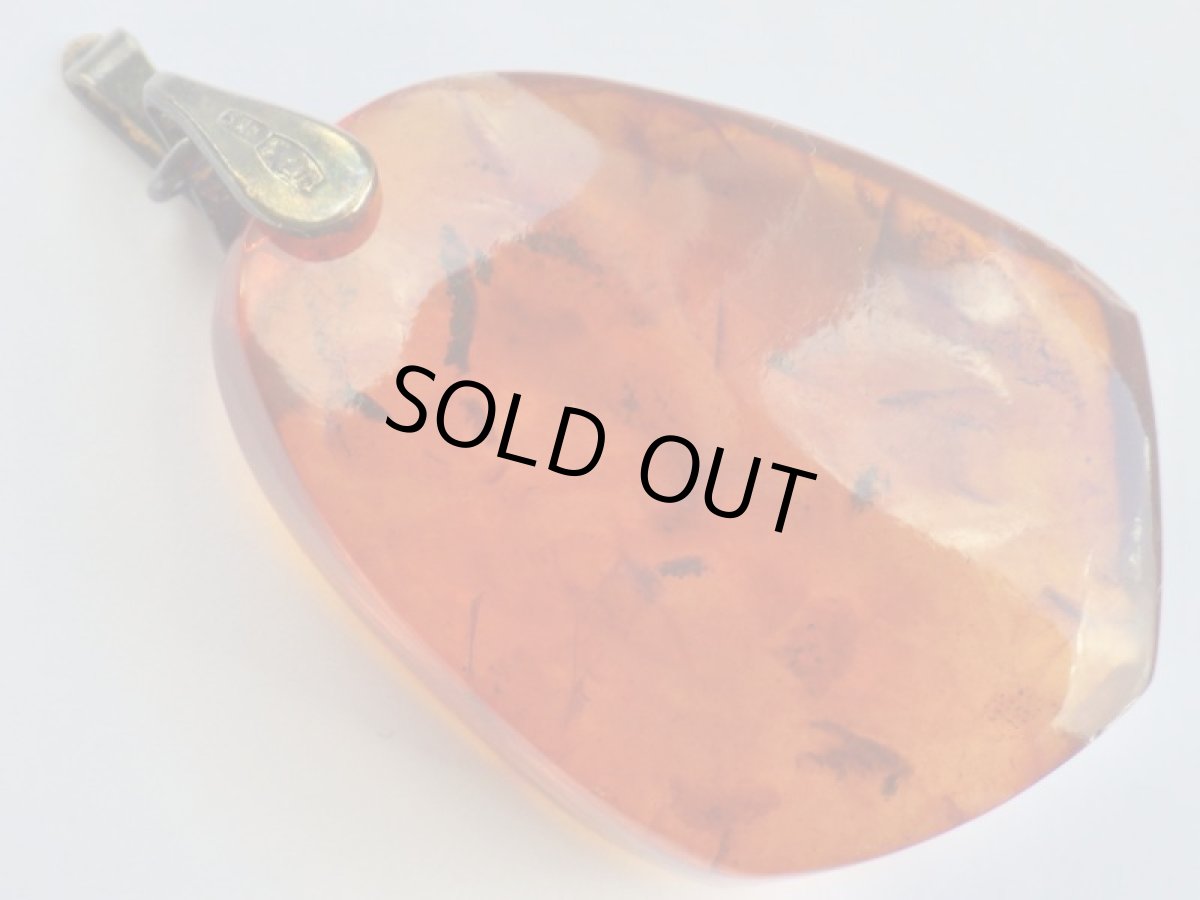 画像3: 875SVバルティックアンバーヴィンテージペンダントＢ (3)