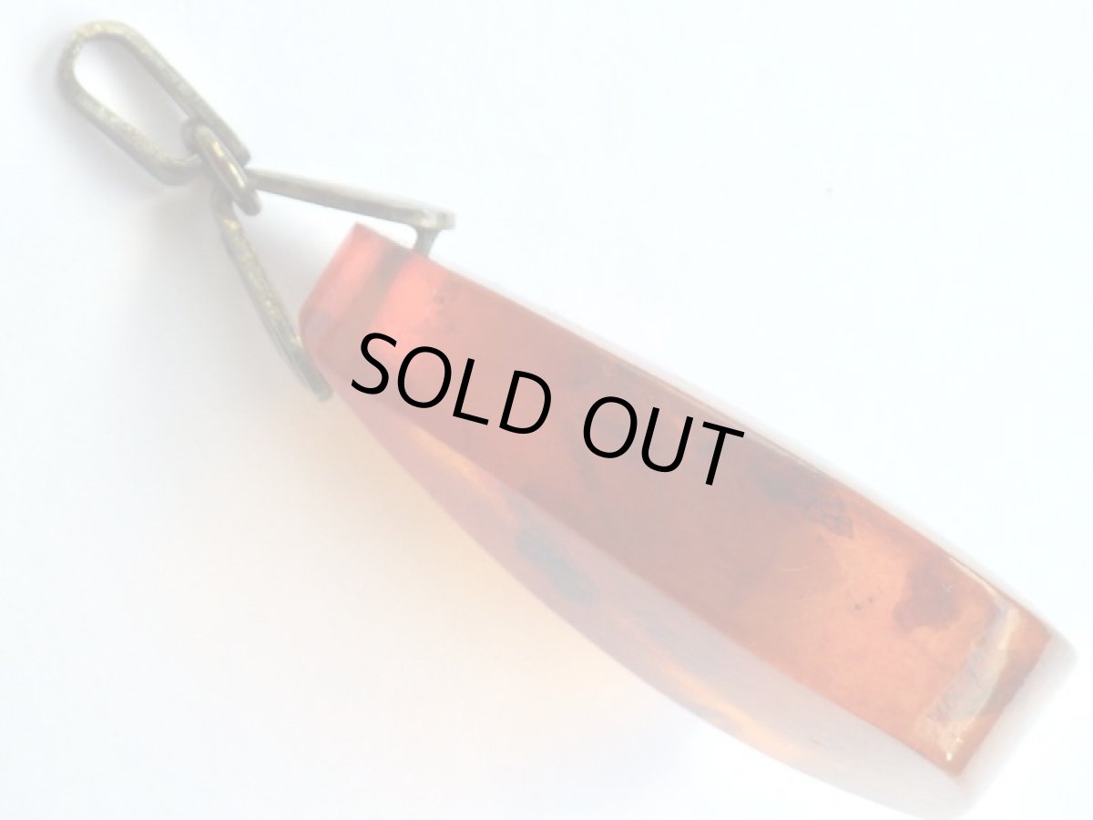 画像4: 875SVバルティックアンバーヴィンテージペンダントＡ (4)