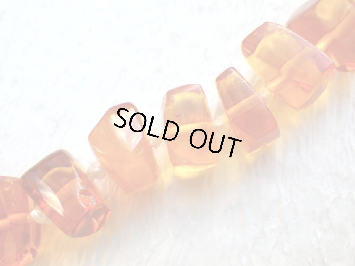 画像4: バルティックアンバーネックレスF (4)